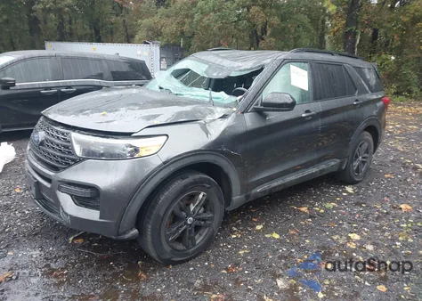 2020 Ford Explorer Xlt z USA, uszkodzony, nr VIN 1FMSK8DH5LGA66455
